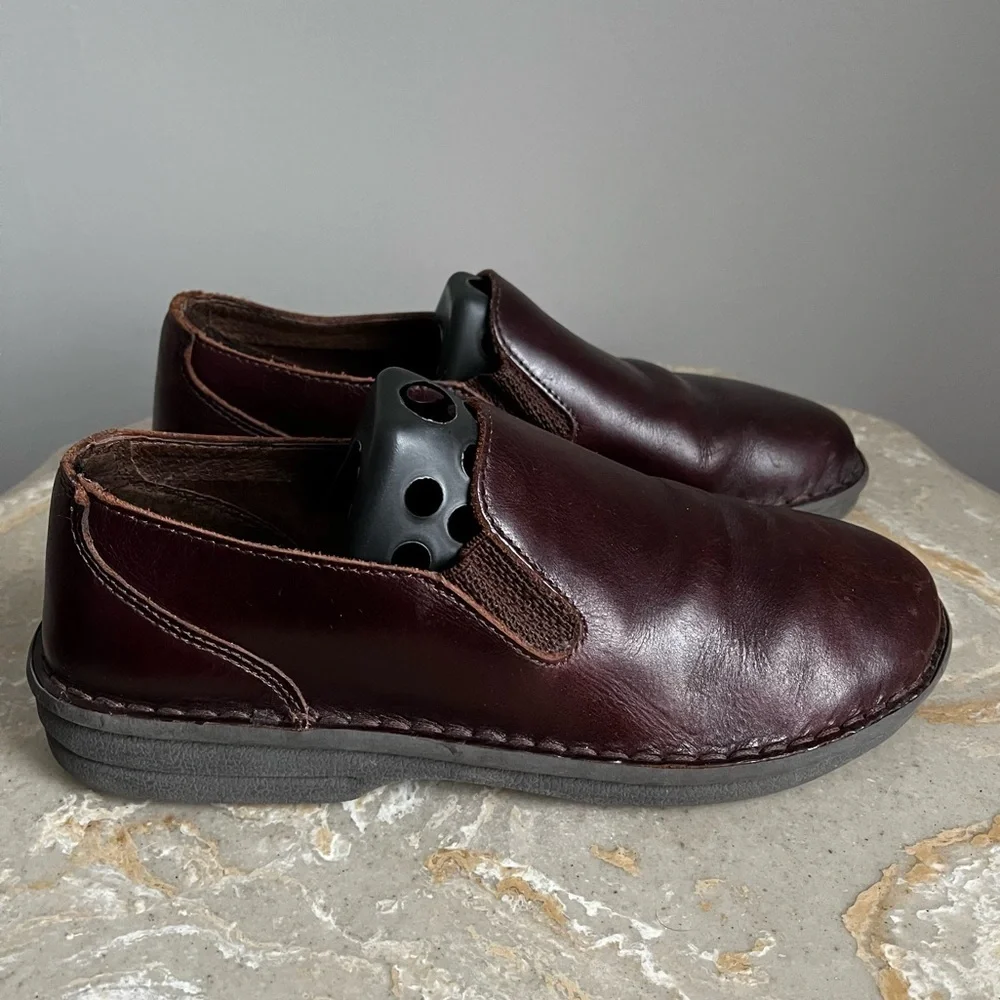 Marsh Landing Brown Leather Shoes Women’s 7.5 Loafers